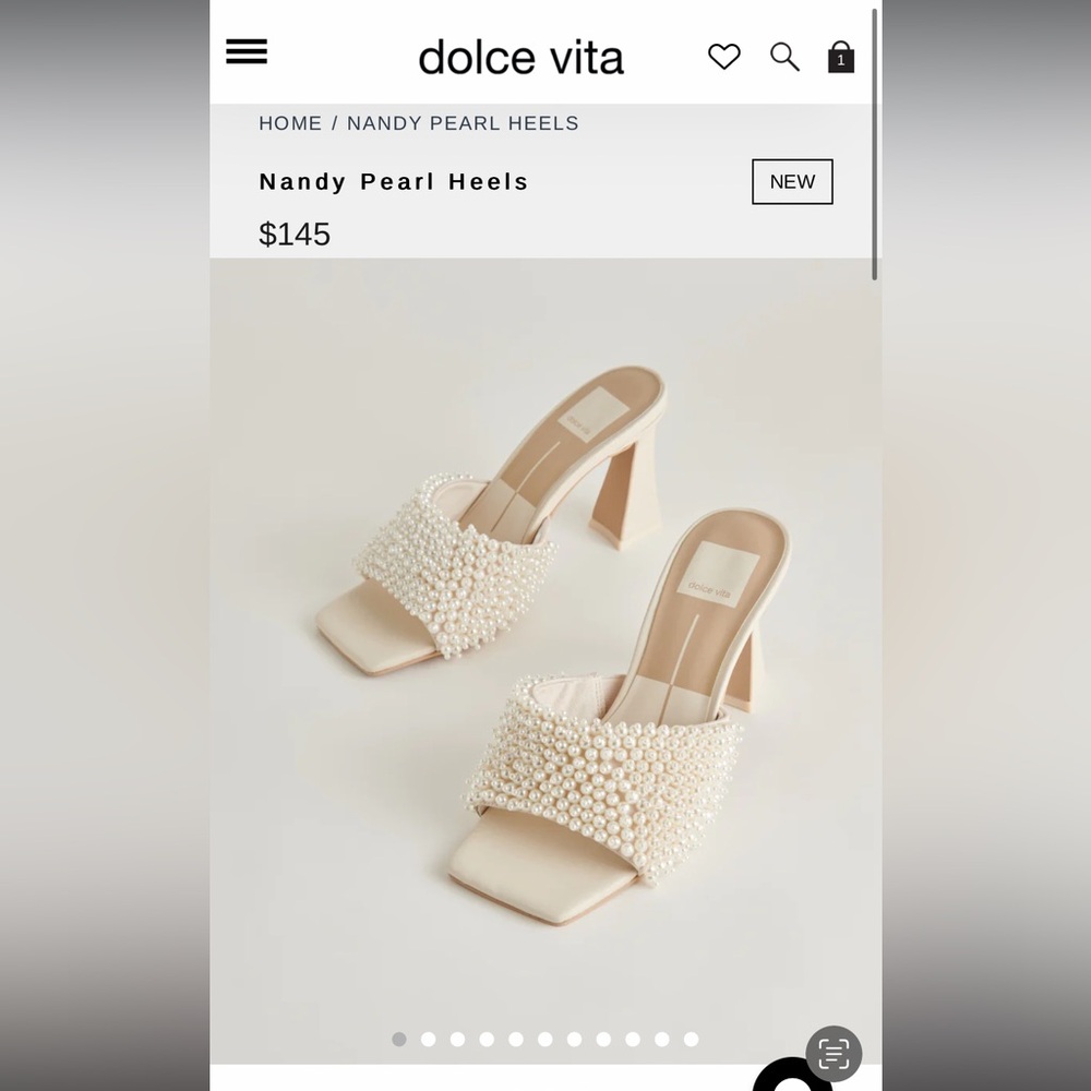 Dolce Vita Nandy Pearl Heels